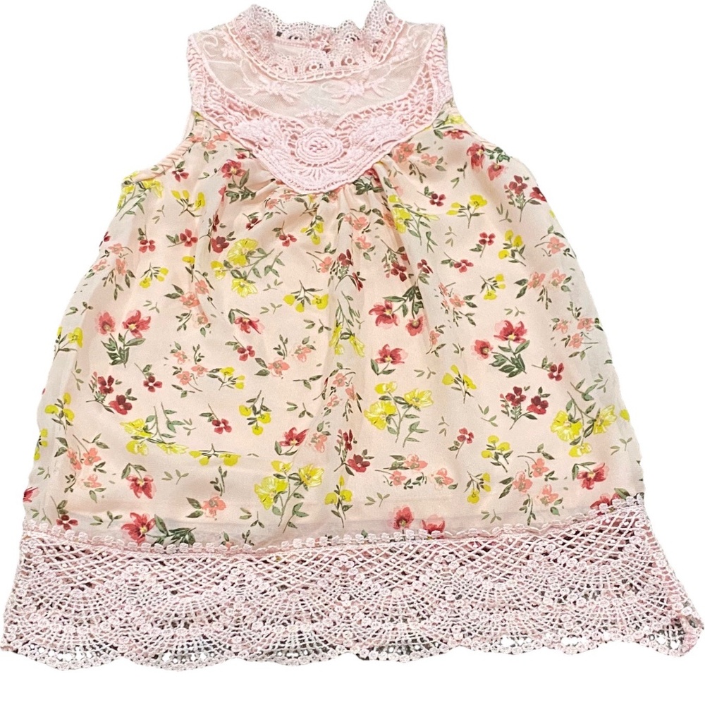Cute pink floral top